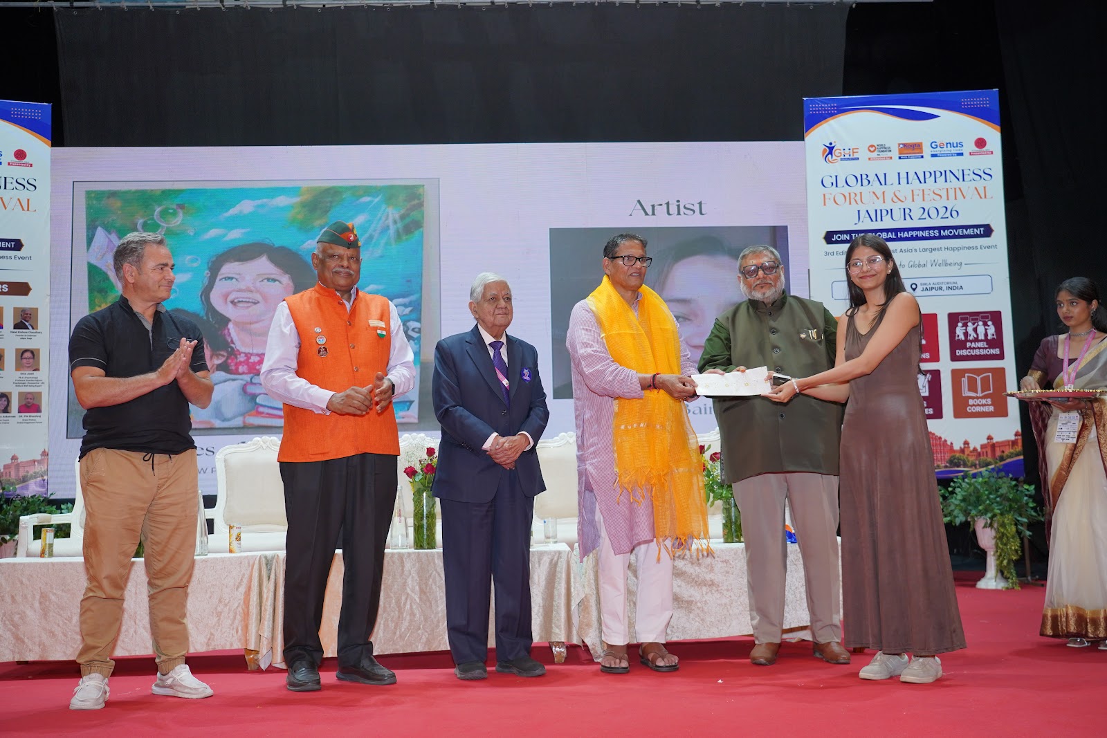 Premios de pintura y fotografía para los artistas de Jaipur